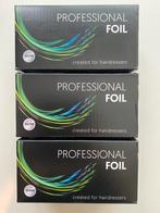 Kappers folie silver highlights 100m 12cm breed 20micron dik, Ophalen of Verzenden, Nieuw