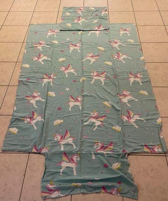 Lekker warm flanellen eenhoorn / pegasus dekbed overtrek, Kinderen en Baby's, Kinderkamer | Beddengoed, Gebruikt, Dekbedovertrek