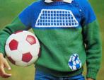 Voetbaltrui breipatroon, Hobby en Vrije tijd, Breien en Haken, Ophalen of Verzenden, Zo goed als nieuw, Breien, Patroon of Boek