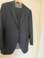 Zwarte pak pure wool Suit Supply m46 fijne krijtstreep zgan, Maat 46 (S) of kleiner, Ophalen of Verzenden, Zo goed als nieuw, Zwart