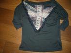 mooi bershka shirt damesmaat S, Ophalen of Verzenden, Zo goed als nieuw, Maat 34 (XS) of kleiner, Korte mouw