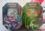 Pokémon Paradox Clash Tins Iron Leaves & Walking Wake EX, Ophalen of Verzenden, Nieuw, Overige typen
