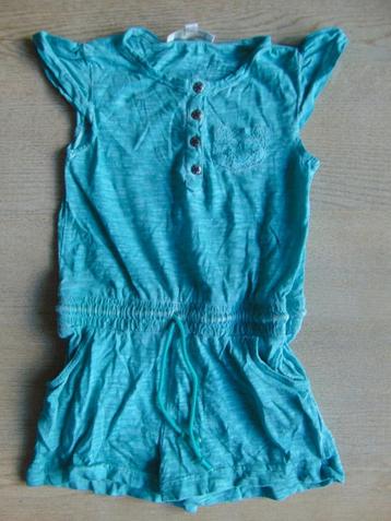 Kort broekpak turquoise maat 92 jumpsuit  beschikbaar voor biedingen