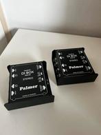 2x Palmer Passive Stereo DI BOX Pan 04, Audio, Tv en Foto, Professionele Audio-, Tv- en Video-apparatuur, Audio, Ophalen of Verzenden