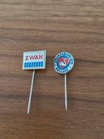 Sp 568 Zwan en Zwanenberg Oss Speldjes, Ophalen of Verzenden, Gebruikt, Merk, Speldje of Pin