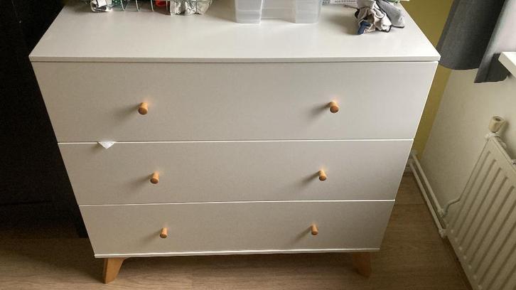 Commode TWF Fjord, Kinderen en Baby's, Kinderkamer | Commodes en Kasten, Gebruikt, 90 tot 105 cm, 100 cm of meer, 50 tot 70 cm