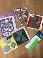 Diverse snijsjablonen en mallen, Ophalen, Gebruikt, Materiaal