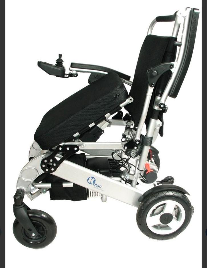 Kaigo elektrische rolstoel. Met Sta-opfunctie en in klapbaar, Diversen, Rolstoelen, Zo goed als nieuw, Elektrische rolstoel, Inklapbaar