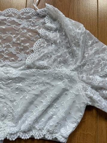 Dirndl Blouse - Prachtige Kanten Details! beschikbaar voor biedingen