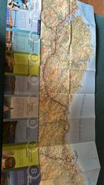Baskenland Spanje toeristische kaart, Boeken, Atlassen en Landkaarten, 2000 tot heden, Ophalen of Verzenden, Spanje, Zo goed als nieuw
