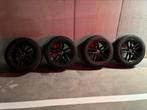 Set aluminium 18” velgen incl banden, Ophalen, Zo goed als nieuw