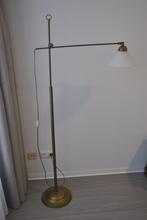 Vloerlamp, leeslamp, messing, klassiek, elegant ontwerp, Ophalen, Gebruikt, Klassiek, 100 tot 150 cm