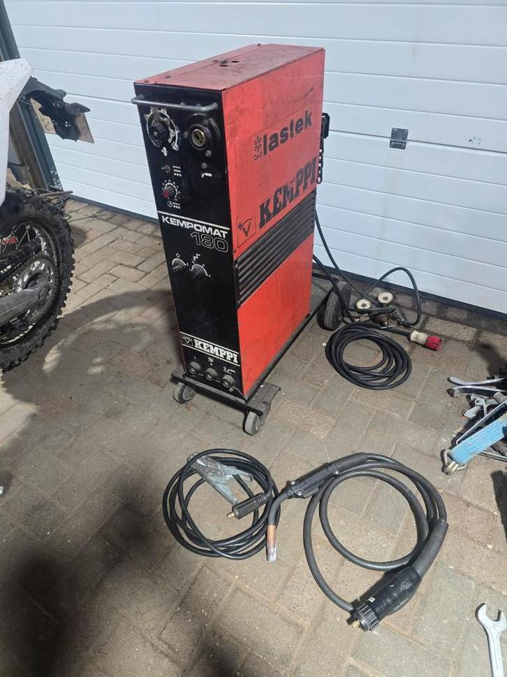 Kemppi kempomat 180, Doe-het-zelf en Verbouw, Gereedschap | Lasapparaten, Gebruikt, Co2, 250 ampère of meer, Ophalen