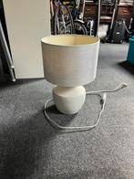 Betonlook schermer lamp, Huis en Inrichting, Lampen | Tafellampen, Ophalen, Zo goed als nieuw, Overige materialen, Minder dan 50 cm