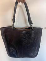 Bruine leren designers handtas van Pieter Ary, Ophalen of Verzenden, Gebruikt, Bruin, Handtas