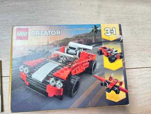 LEGO 3in1 Creator 31100 Sportwagen compleet!, Kinderen en Baby's, Speelgoed | Duplo en Lego, Zo goed als nieuw, Lego, Complete set