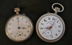 2 Zakhorloges voor reparatie of onderdelen (Rosskopf), Sieraden, Tassen en Uiterlijk, Horloges | Antiek, Overige merken, Staal