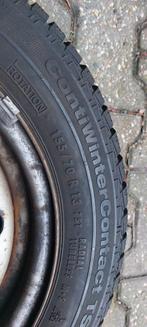 Continental Winterbanden met Velg - 7mm Profiel (set van 4), Ophalen, Gebruikt, 155 mm, 13 inch