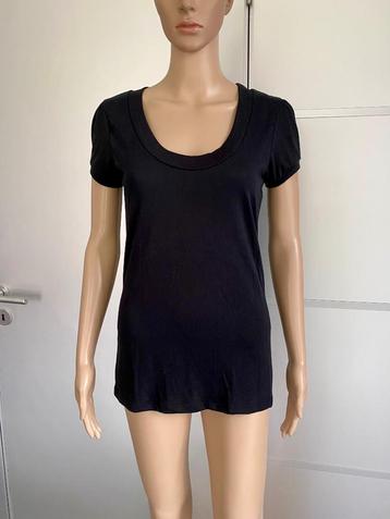 H720 zwart T-shirt maat M=38/40 top van Bella beschikbaar voor biedingen
