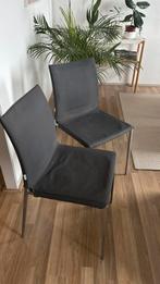 Zanotta Lea Stoelen x2, Huis en Inrichting, Ophalen, Gebruikt, Twee, Metaal