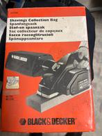 Stofzak voor Black & Decker schaafmachine, Ophalen of Verzenden, Nieuw