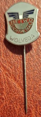 speld Heiwo Lichtmetaal  Wolvega (B4704), Verzenden, Gebruikt, Stad of Land, Speldje of Pin