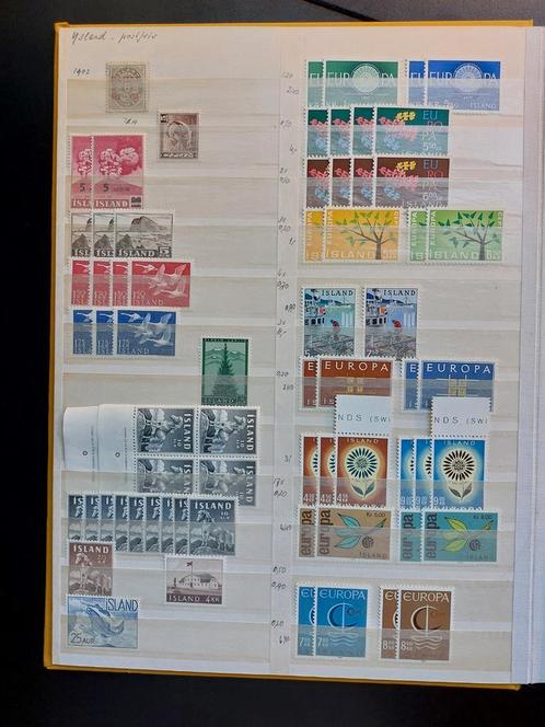 Postzegel verzameling IJsland, veel postfris, Postzegels en Munten, Postzegels | Volle albums en Verzamelingen, Buitenland, Ophalen of Verzenden