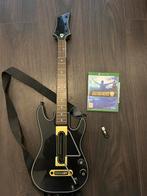 Guitar Hero met gitaar, Spelcomputers en Games, Games | Xbox One, Vanaf 12 jaar, Gebruikt, Muziek, 1 speler