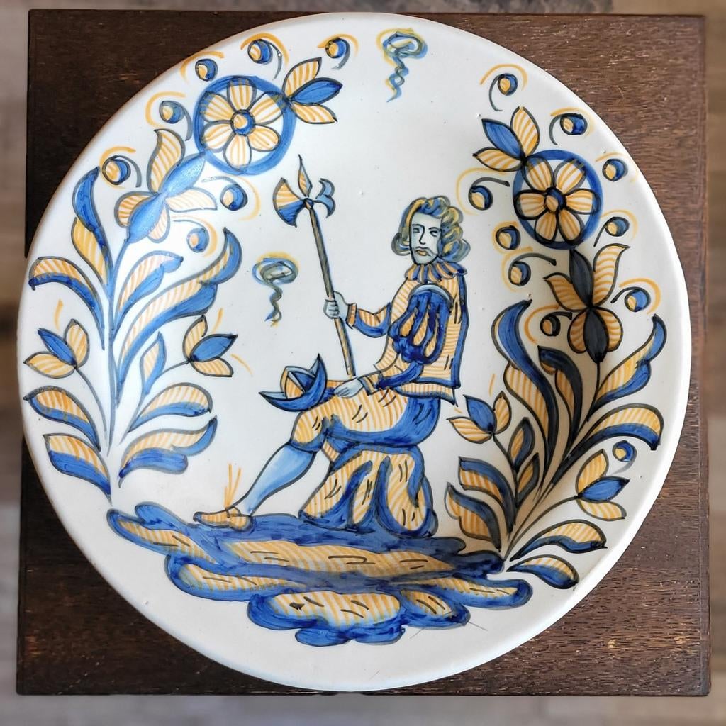 Spaans wandbord, Antiek en Kunst, Antiek | Wandborden en Tegels, Ophalen of Verzenden