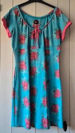supermooie tante Betsy jurk mt.XL, Blauw, Maat 46/48 (XL) of groter, Ophalen of Verzenden, Zo goed als nieuw