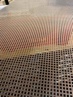 Geperforeerde Aluminium Plaat - 1000x500x1mm, Ophalen of Verzenden, Zo goed als nieuw, Aluminium