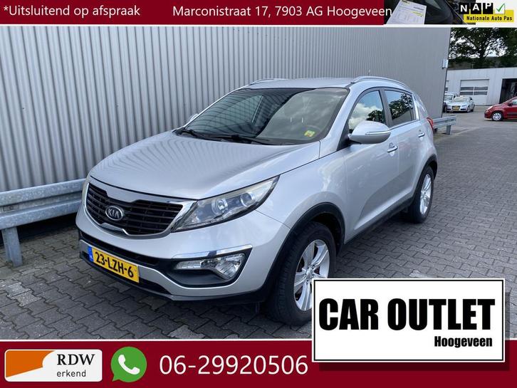 Kia Sportage 2.0 X-ecutive Plus Pack 162Dkm.NAP, Leer, Clima, Auto's, Kia, Bedrijf, Te koop, Sportage, ABS, Airbags, Airconditioning