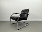 Vitra Visa lounge fauteuil, Ophalen, Zo goed als nieuw, Leer, 50 tot 75 cm