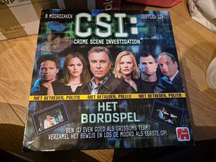 CSI bordspel, Hobby en Vrije tijd, Gezelschapsspellen | Bordspellen, Zo goed als nieuw, Ophalen of Verzenden