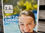 Zwembad, rond, 2,4m. Met filter, pomp en solar verwarming., Ophalen, Minder dan 80 cm, Rond, 300 cm of meer