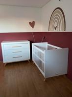 Bopita Fenna babykamer set 2 delig     Ledikant & commode, Ophalen, Zo goed als nieuw, Ledikant