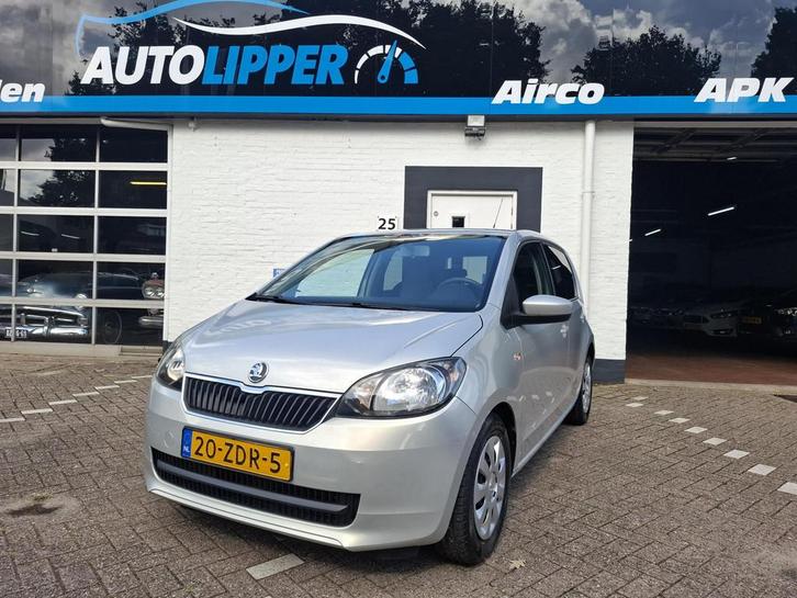 Skoda Citigo 1.0 Greentech Ambition /Airco/5 drs., Auto's, Skoda, Bedrijf, Te koop, Citigo, ABS, Airbags, Alarm, Centrale vergrendeling