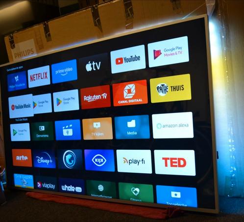 Phillips Ambilight 75 inch smart tv.4k ultra HD 75pus7354, Audio, Tv en Foto, Televisies, Zo goed als nieuw, LED, 4k (UHD), Philips