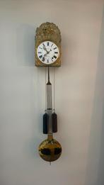 Antieke vergulde Comtoise wandklok, Antiek en Kunst, Ophalen