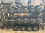 Technogym dumbbells 20-34 kg incl rek gewichten, Sport en Fitness, Fitnessmaterialen, Ophalen, Dumbbell, Met rek, 20-34 kg