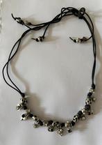 Vintage Otazu ketting, Sieraden, Tassen en Uiterlijk, Ophalen of Verzenden, Zo goed als nieuw, Zwart, Verstelbaar