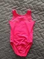 Vrolijk turnpakje!, Ophalen of Verzenden, Zo goed als nieuw, Roze, Kleiner dan kindermaat 122