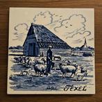 2 Oude Texel Tegels, Antiek en Kunst, Ophalen of Verzenden