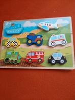 Houten puzzel, Ophalen, Minder dan 10 stukjes, 6 maanden tot 2 jaar