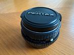 Asahi SMC Pentax-M 50mm f/2 Lens + Lenskap & Case, Ophalen of Verzenden, Gebruikt, Standaardlens