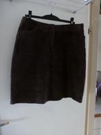 WINTER nieuw MISS ETAM rok SUEDE echt leer 42 -GRATIS zend, Bruin, Verzenden, Maat 42/44 (L), Nieuw