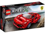 Lego 76895 Ferrari F8 Tributo, Kinderen en Baby's, Speelgoed | Duplo en Lego, Ophalen of Verzenden, Zo goed als nieuw, Complete set