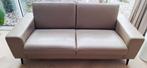 Luxe 2-zits leder bankstel, Huis en Inrichting, Banken | Bankstellen, Ophalen, Tweepersoons, Zo goed als nieuw, Modern en stijlvol