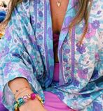 Anna Nina kimono nieuw all size romy boomsma, Kleding | Dames, Anna nina romy boomsma, Ophalen of Verzenden, Nieuw, Blauw