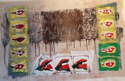 Richard Smeets / Pasar Malam / GROOT FORMAAT, Antiek en Kunst, Kunst | Litho's en Zeefdrukken, Ophalen